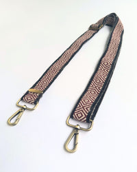 Shoulder strap red checked