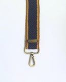 Shoulder strap dark checked