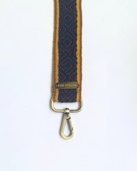 Shoulder strap dark checked