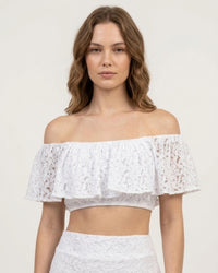 Crop Top Dalia - Weiß