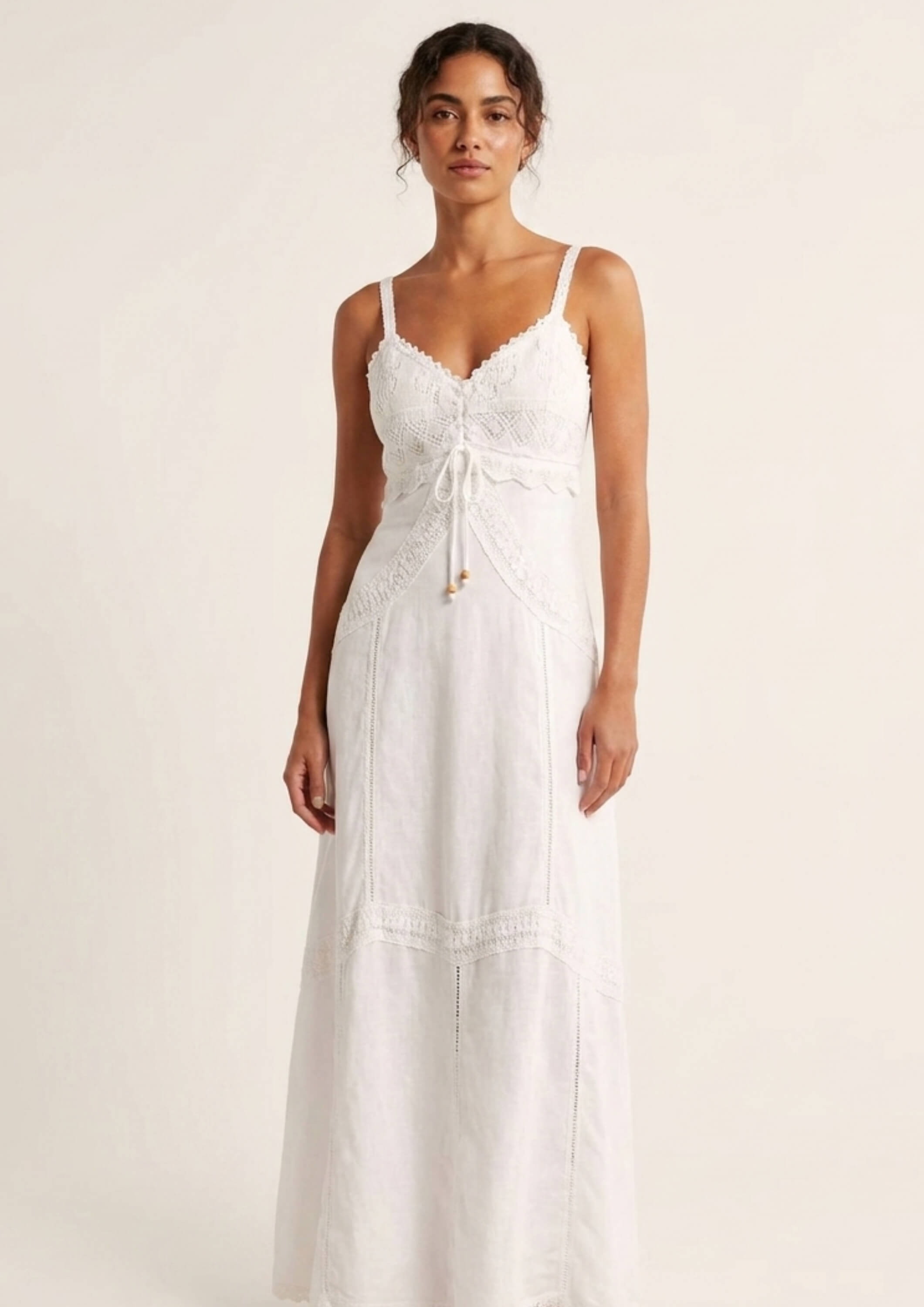 Kleid Aitana - Weiß