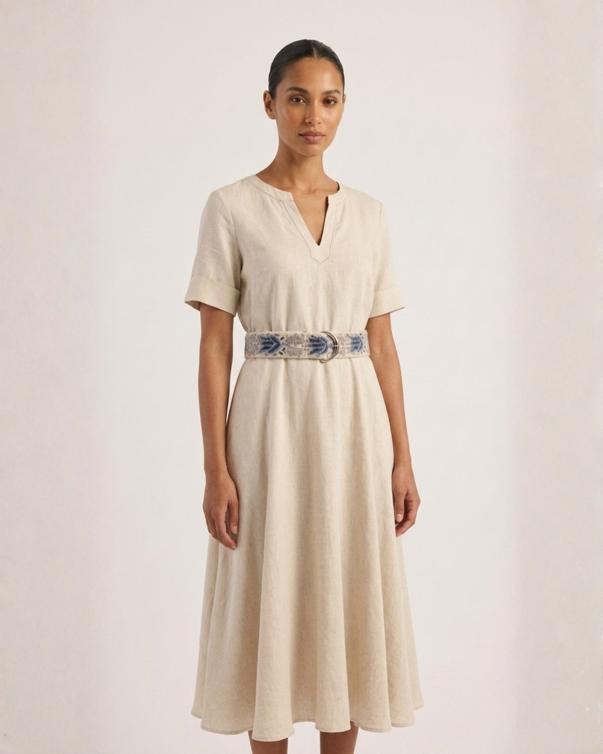 Embroidered Belt - Abelia