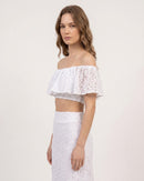 Crop Top Dalia - Weiß
