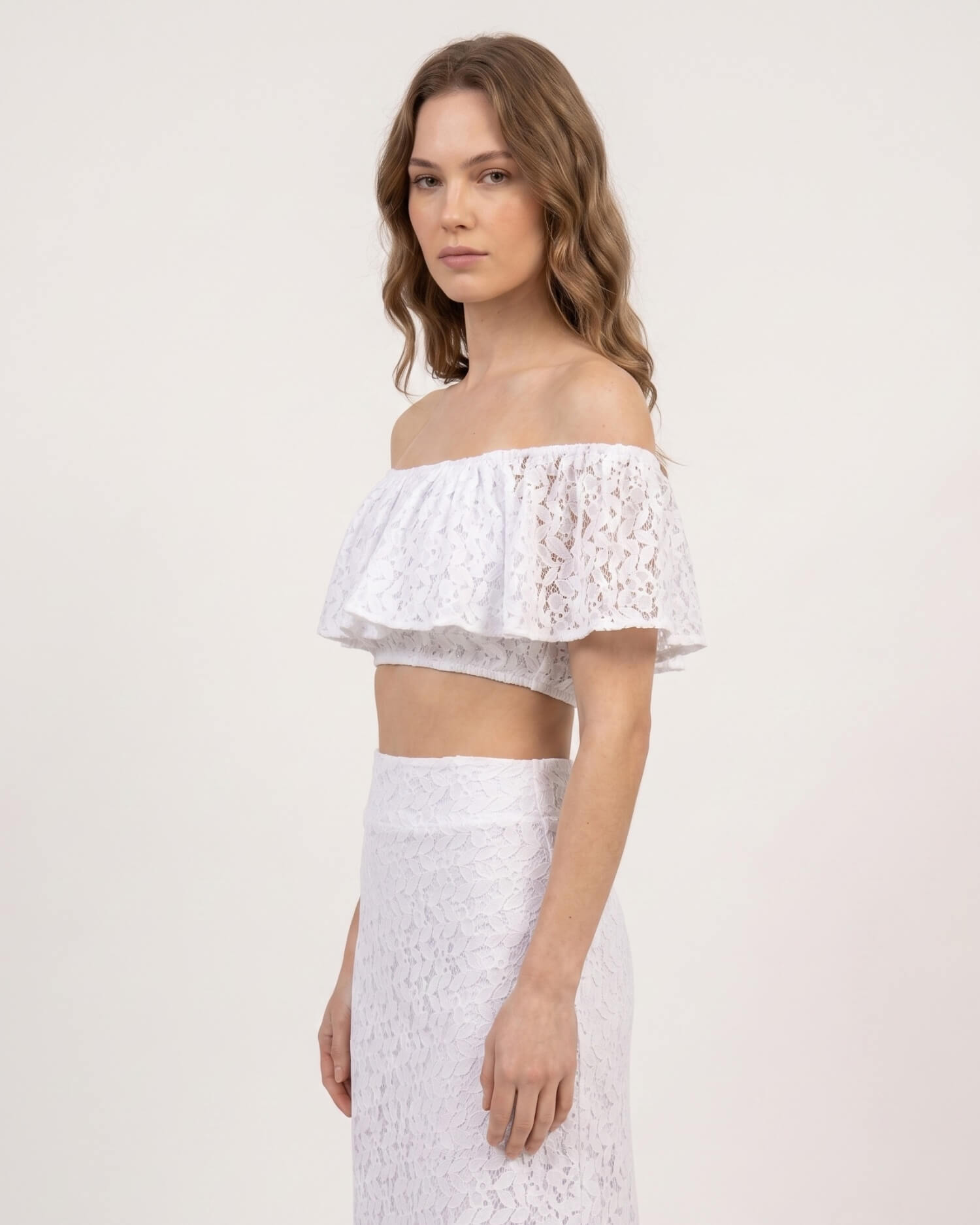 Crop Top Dalia - Weiß