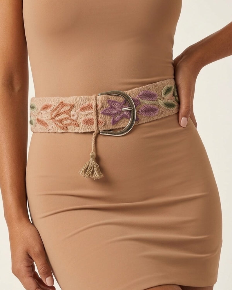 Embroidered Belt - Cufea