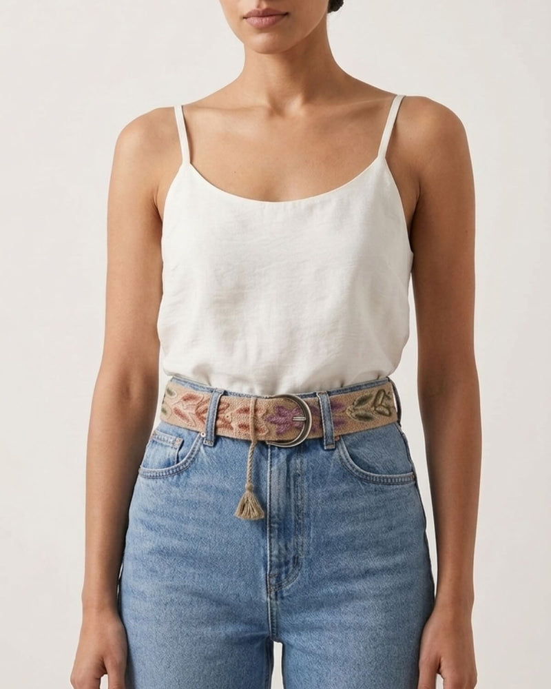 Embroidered Belt - Cufea