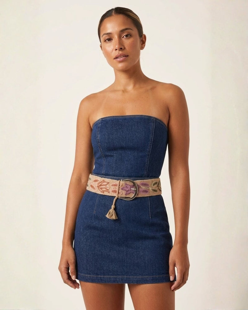 Embroidered Belt - Cufea
