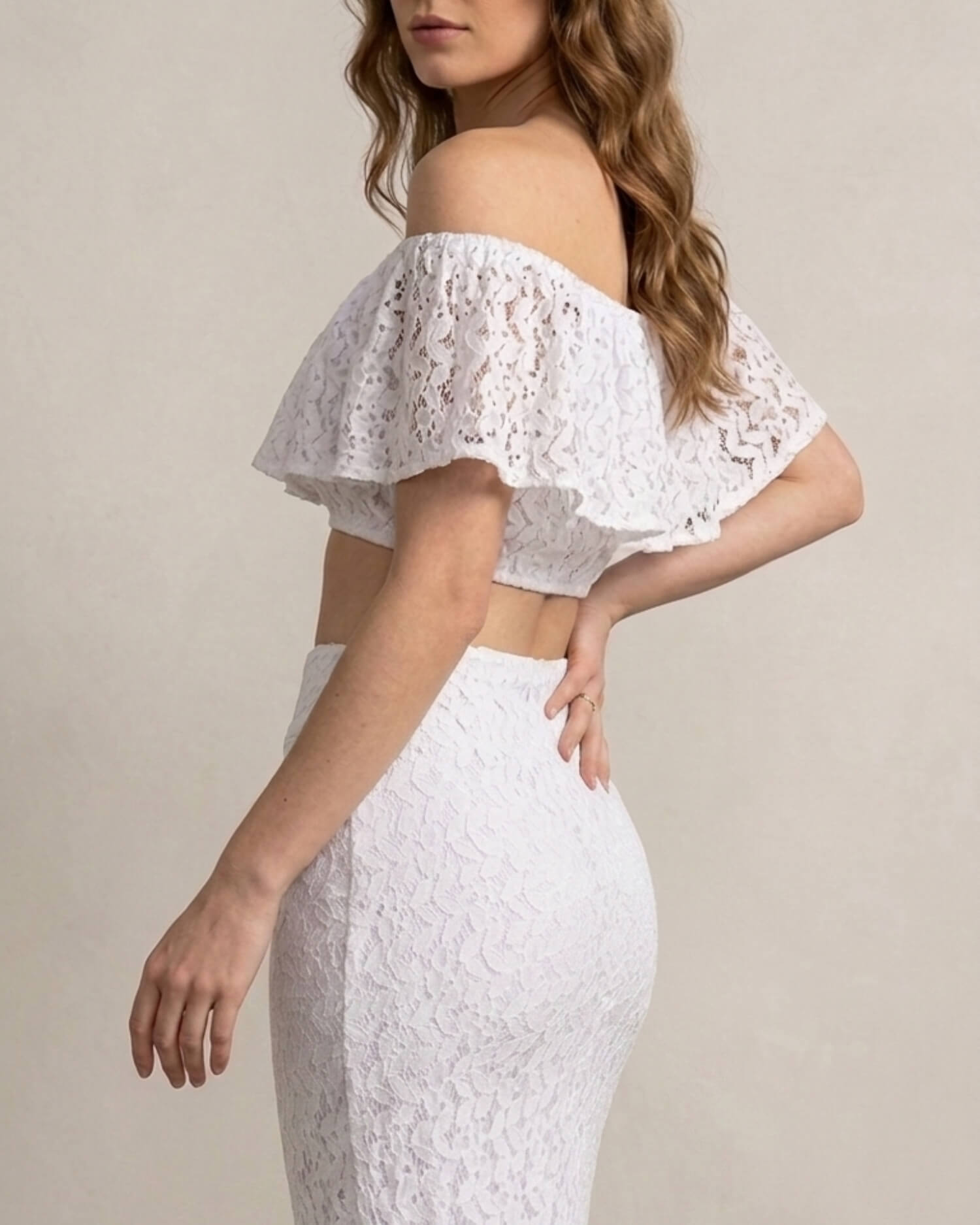 Crop Top Dalia - Weiß