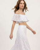 Crop Top Dalia - Weiß