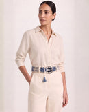Embroidered Belt - Abelia
