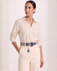Embroidered Belt - Abelia