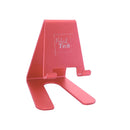 Mobile phone stand / tablet stand made of aluminum - red