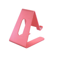 Mobile phone stand / tablet stand made of aluminum - red