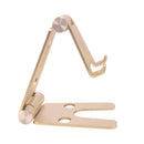 Mobile phone holder / tablet holder made of aluminum - Premium - Platinum-Gold