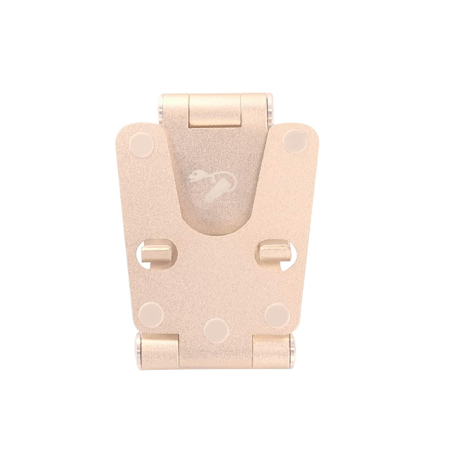 Mobile phone holder / tablet holder made of aluminum - Premium - Platinum-Gold
