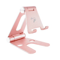 Mobile phone holder / tablet holder made of aluminum - Premium - Diamond Rose