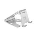 Mobile phone holder / tablet holder made of aluminum - Premium - Titanium Silver