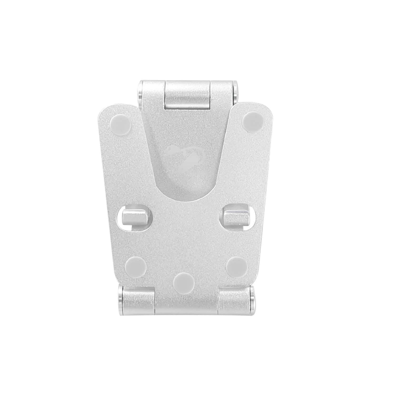 Mobile phone holder / tablet holder made of aluminum - Premium - Titanium Silver