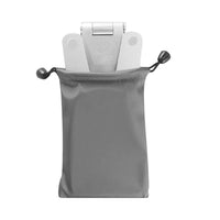 Mobile phone holder / tablet holder made of aluminum - Premium - Titanium Silver