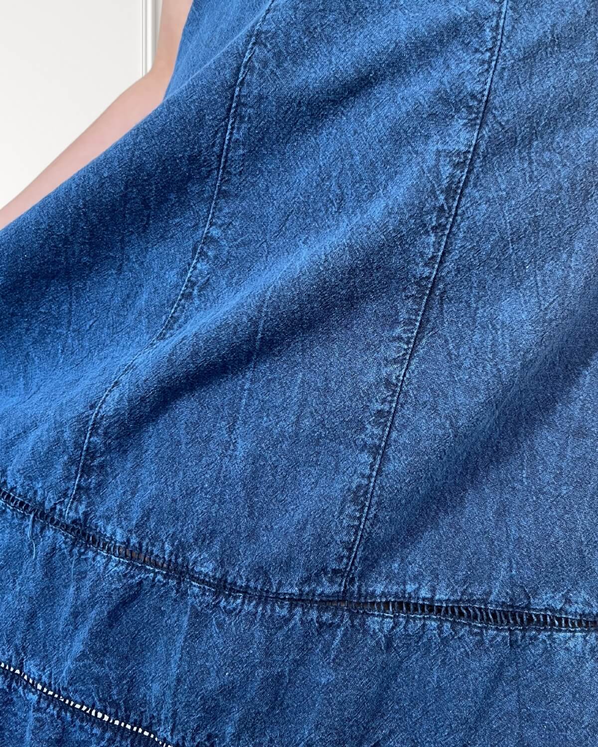 Short summer dress - Ciprés - Dark blue