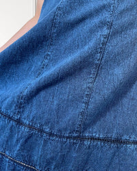 Short summer dress - Ciprés - Dark blue