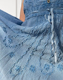 Midi summer dress - Chinchin - Light blue