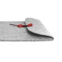 Felt Sleeve for Laptop Travel - Grey