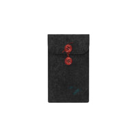 Felt case for smartphones Travel - Dark Grey