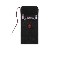 Felt case for smartphones Travel - Dark Grey