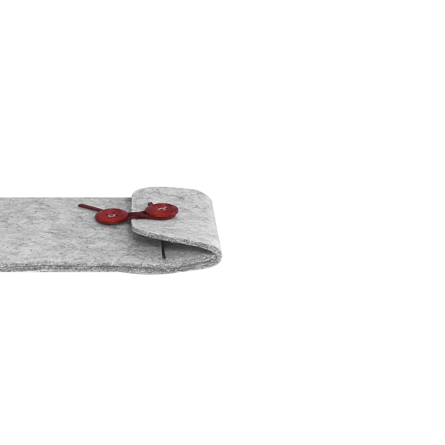 Felt case for smartphones Travel - Grey