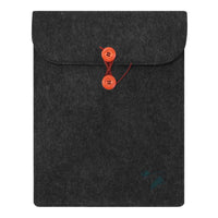 Felt Sleeve for Laptop Travel - Dark Grey