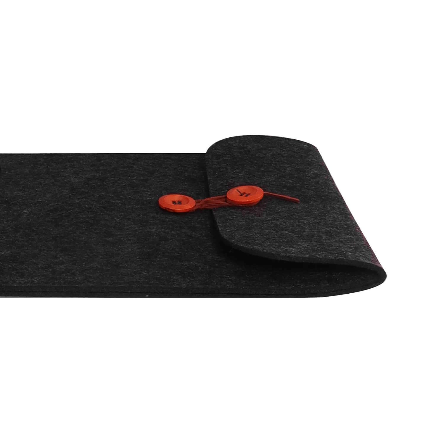 Felt Sleeve for Laptop Travel - Dark Grey