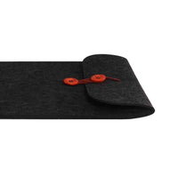 Felt Sleeve for Laptop Travel - Dark Grey