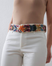 Embroidered Belt - Ollin