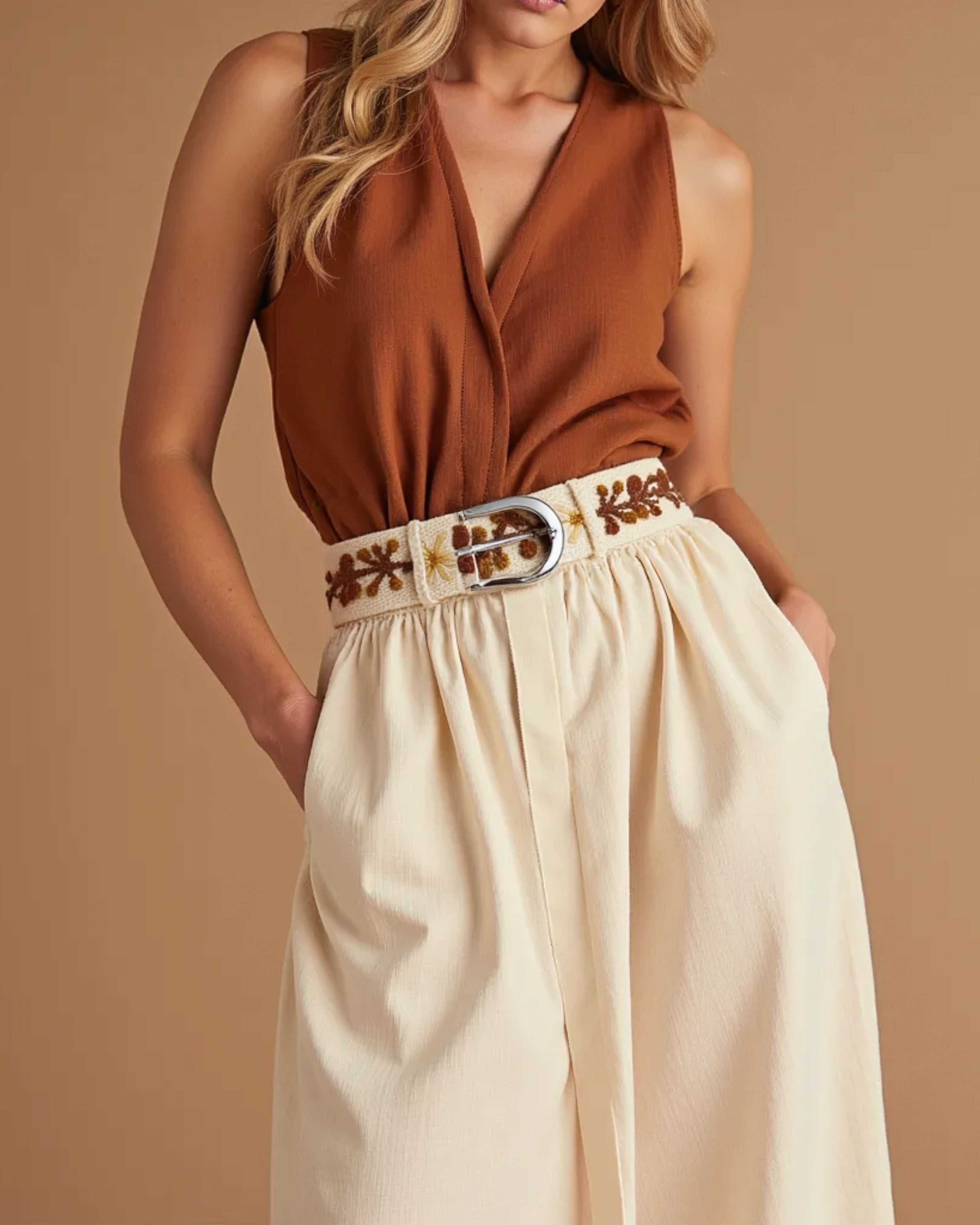 Handbestickte Gürtel