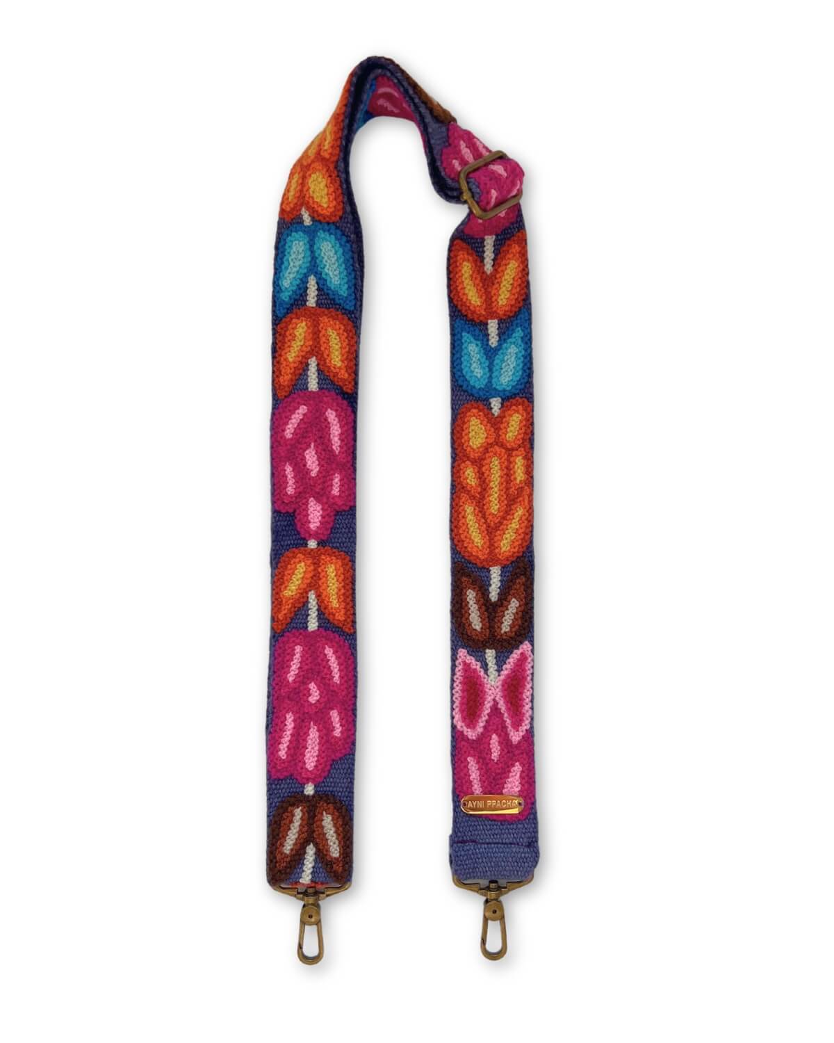 Taschengurt Blau / Bunt - Tulipán