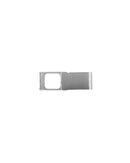 Webcam Cover - Premium - Titanium Silver